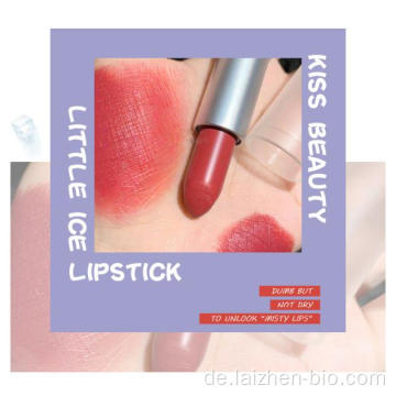 Kundenspezifischer Lippenstift matt langlebiger wasserfester Lippenstift